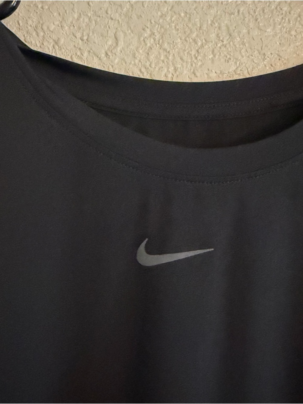 Women Black Athletic Tank Top by Nike - Picture 3 of 5